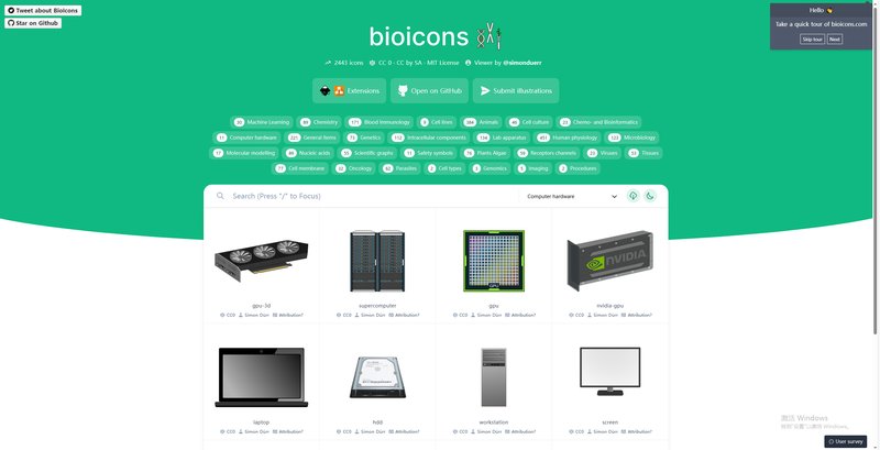 第240130期 – 1.1k star，推荐一个强大的图标素材网站